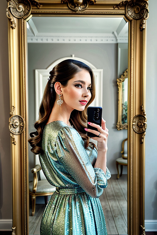 mirror selfie girl images